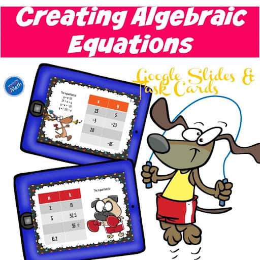 Creating Algebraic Equations | Free Google Slide Template