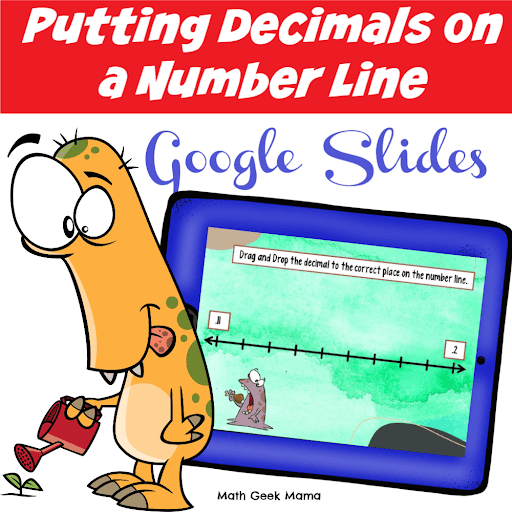 Placing Decimals On A Number Line | Free Google Slide Template